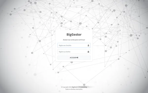Projeto Big Gestor: Desenvolvimento